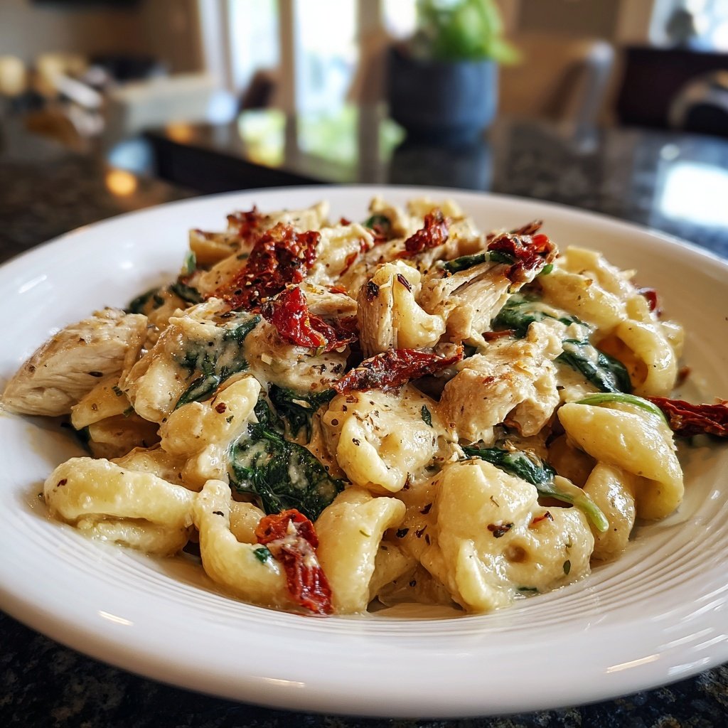 Creamy Tuscan Chicken Pasta