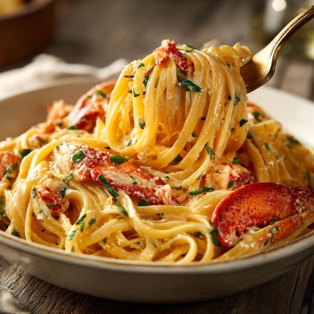 Creamy Lobster Pasta