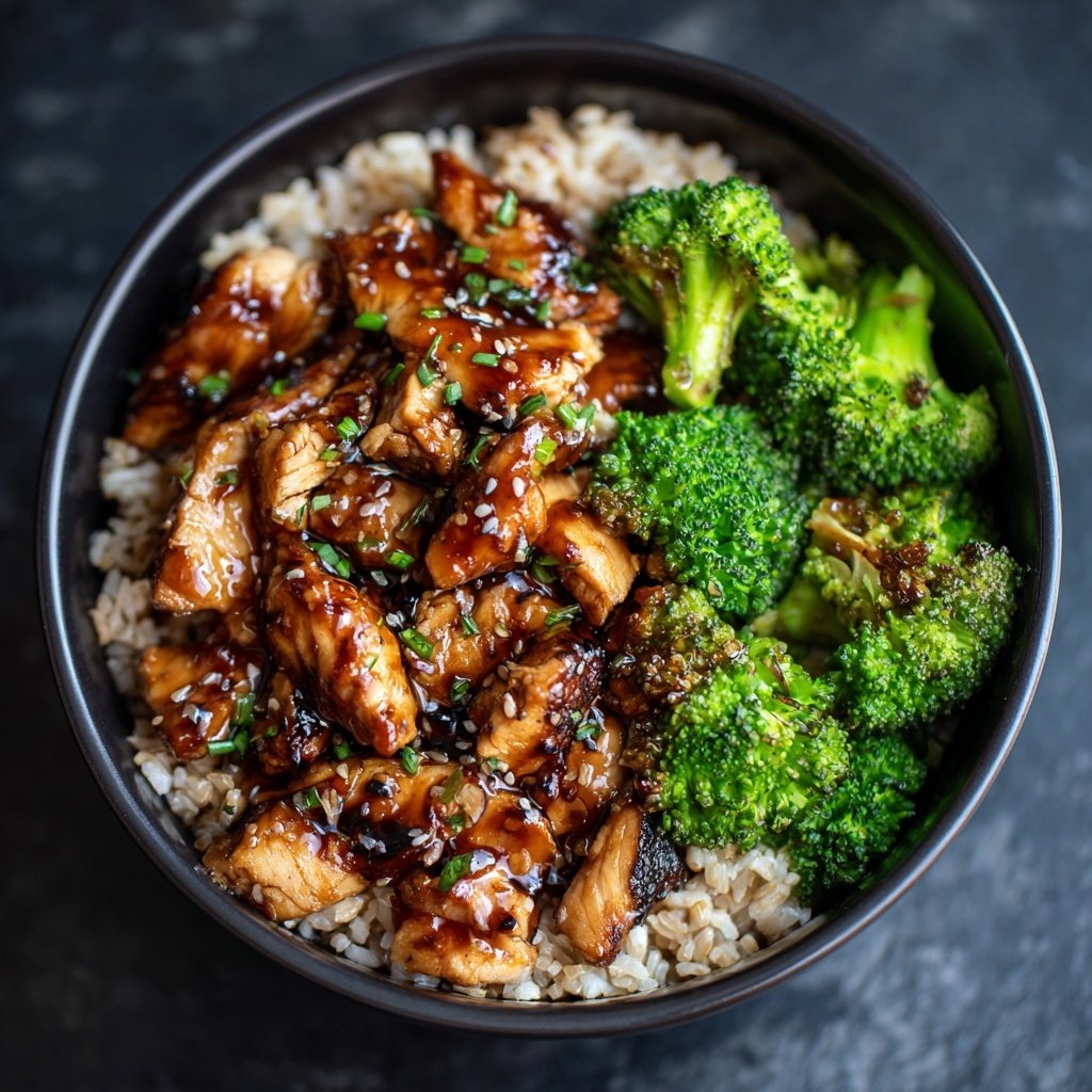 Easy Healthy Chicken Teriyaki Bowl