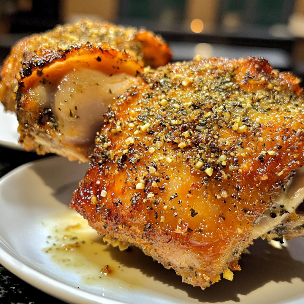 Homemade Baked Chicken Thighs Recipe