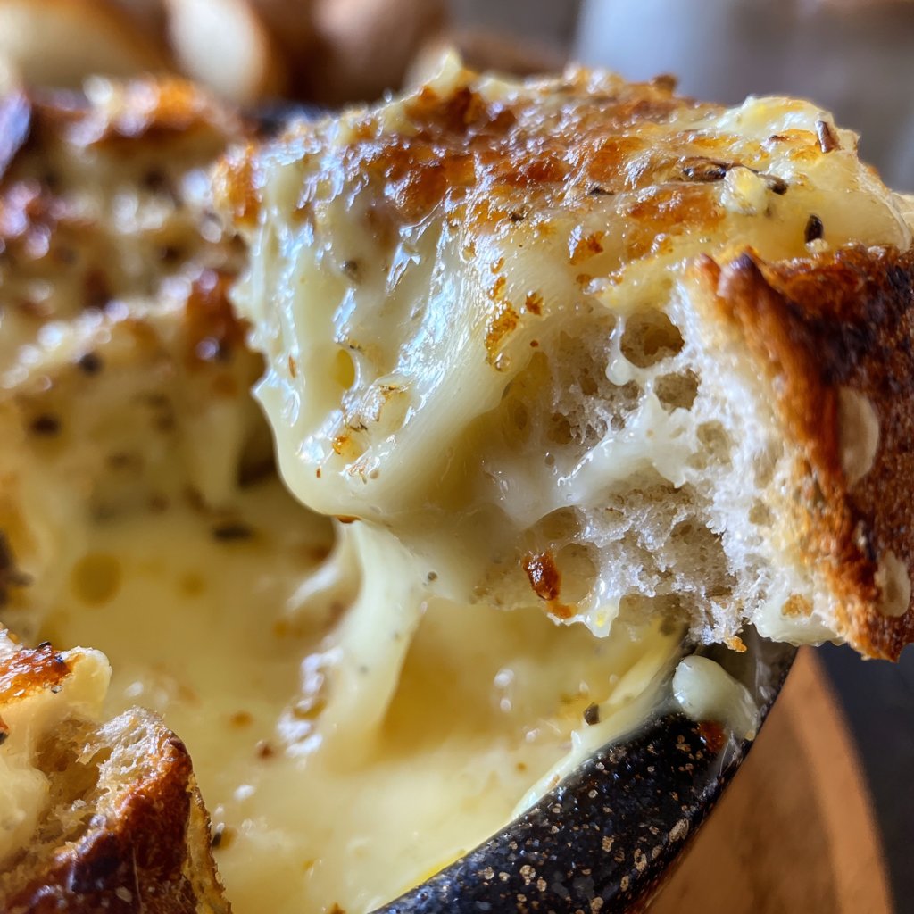 Fondue with Alpine Cheese Blend