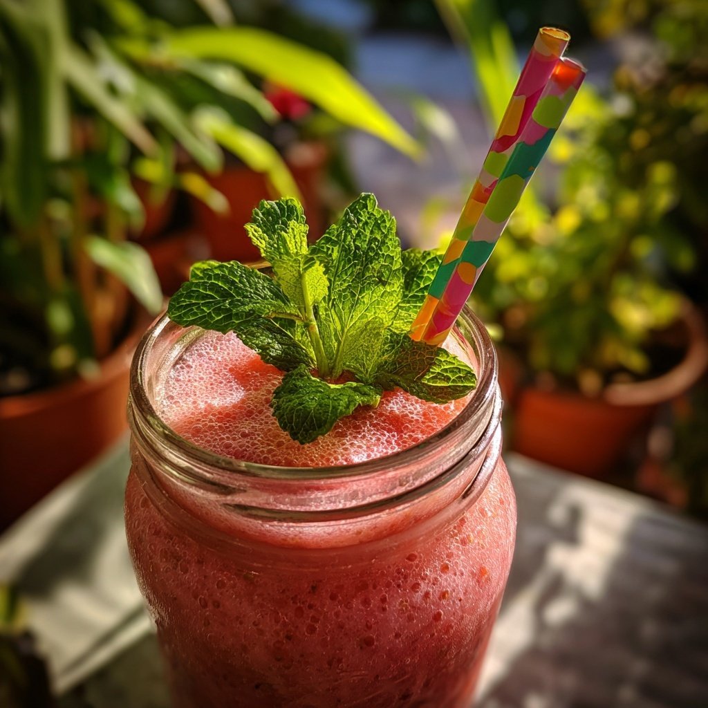 Strawberry Coconut Smoothie