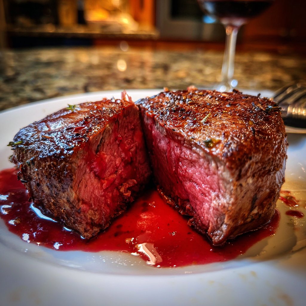 Pan Seared Filet Mignon