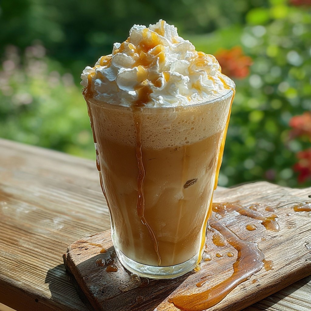 Vanilla Iced Blended Coffee