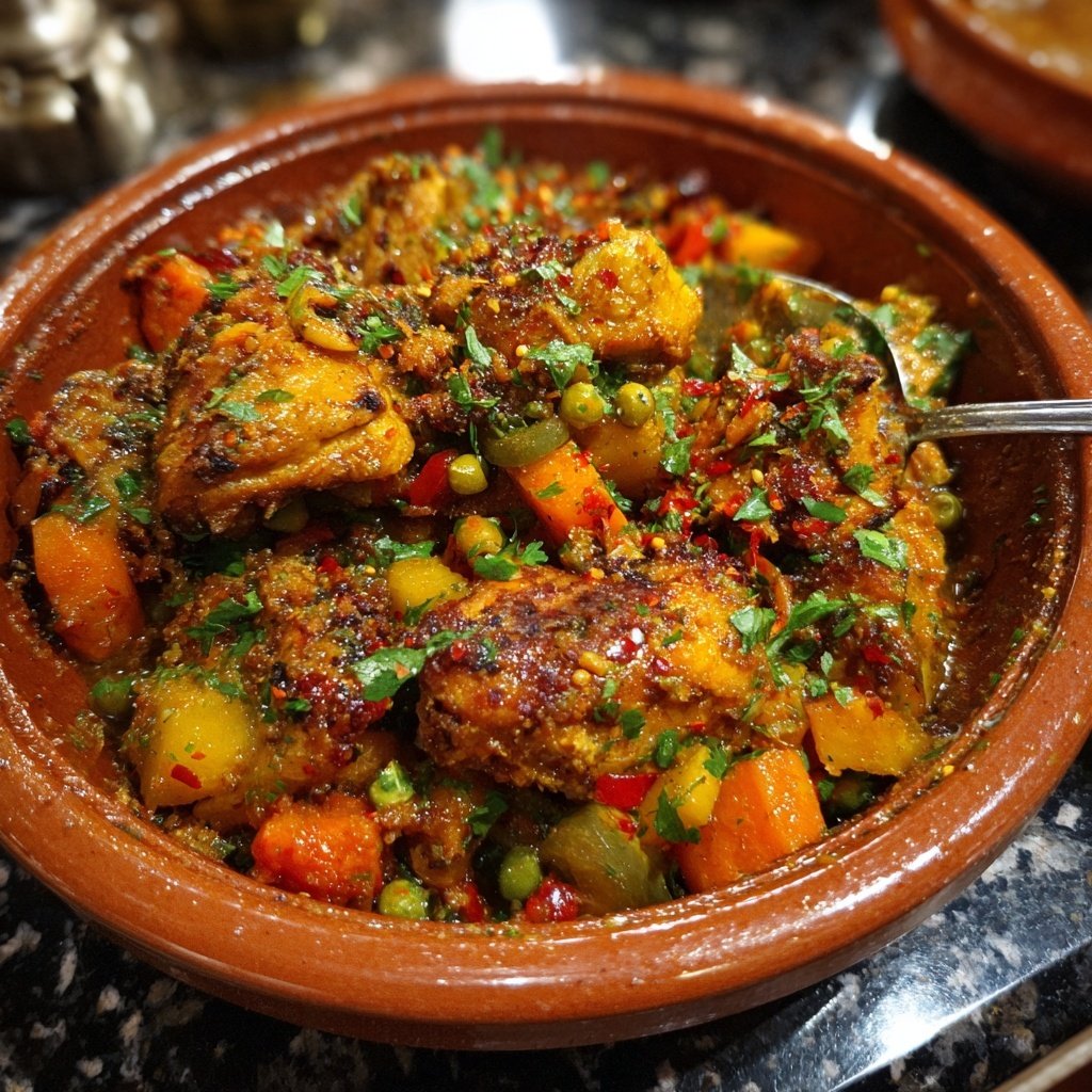 Global Flavors Moroccan Chicken Tagine