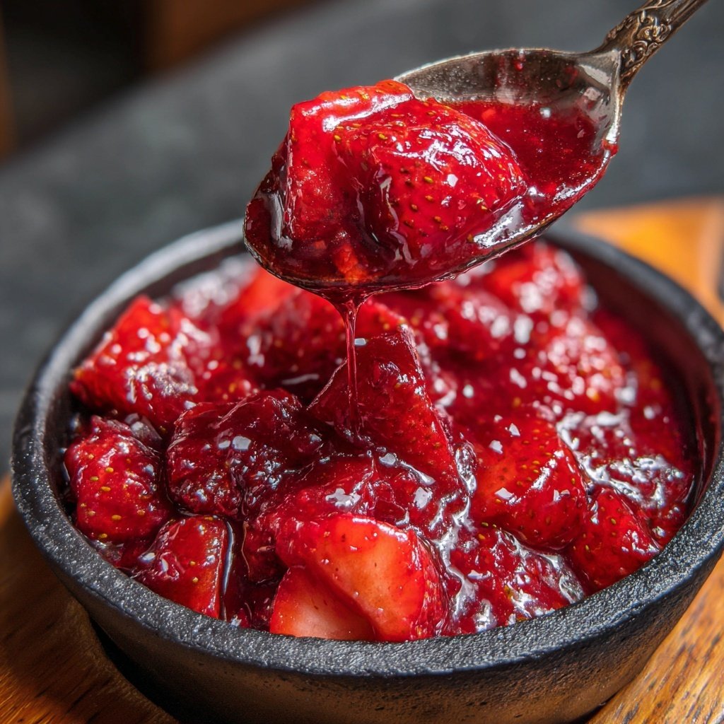 Fresh Strawberry Compote
